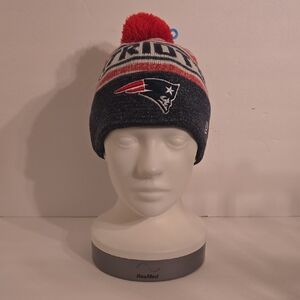 NFL New England Patroits New Era Knit Beanie - Red, White, & Blue - OS